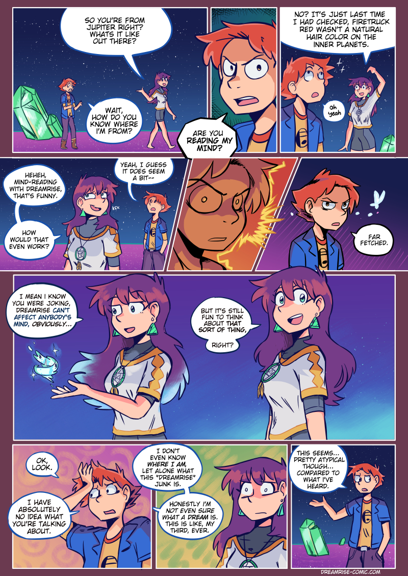 Well, the hair and his shirt. mostly the shirt, actually.